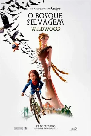 capa do filme O Bosque Selvagem que está em exibição no cinema em maringá