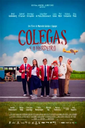 capa do filme Colegas E O Herdeiro que está em exibição no cinema em maringá