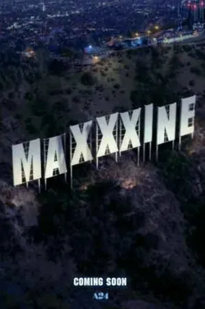 capa do filme MaXXXine que está em exibição no cinema em maringá