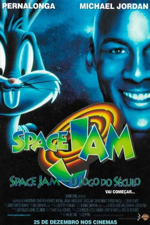 capa do filme Space Jam - O Jogo Do Século (Relançamento) que está em exibição no cinema em maringá