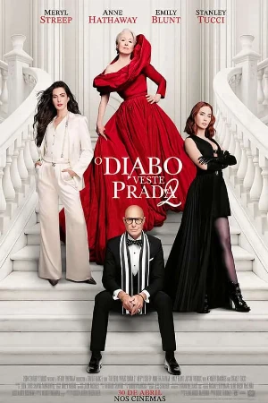 capa do filme O Diabo Veste Prada 2 que está em exibição no cinema em maringá