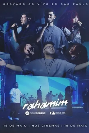 capa do filme Rahamim - Ao Vivo que está em exibição no cinema em maringá