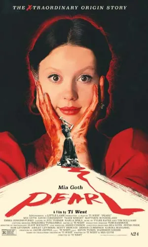 capa do filme Pearl que está em exibição no cinema em maringá