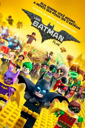 capa do filme LEGO Batman: O Filme (Relançamento) que está em exibição no cinema em maringá