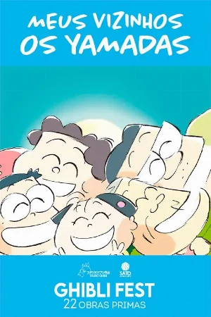 capa do filme GHIBLI FEST - Meus Vizinhos, Os Yamadas que está em exibição no cinema em maringá