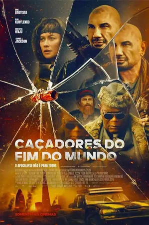 capa do filme Caçadores do Fim do Mundo que está em exibição no cinema em maringá