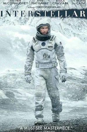 capa do filme Interestelar que está em exibição no cinema em maringá