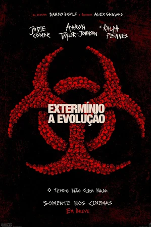 capa do filme Extermínio: A Evolução que está em exibição no cinema em maringá