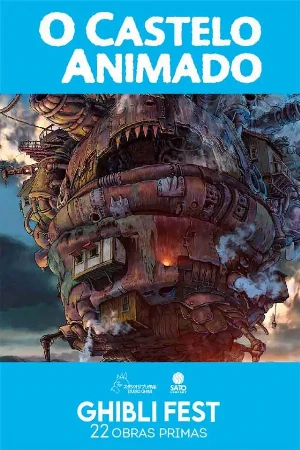 capa do filme GHIBLI FEST - O Castelo Animado que está em exibição no cinema em maringá