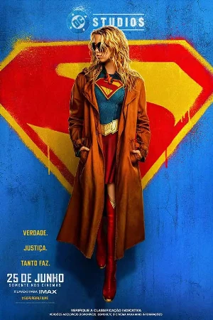 capa do filme Supergirl que está em exibição no cinema em maringá