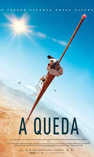 capa do filme A Queda que está em exibição no cinema em maringá