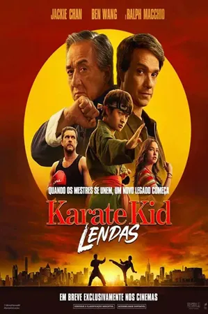 capa do filme Karate Kid Lendas que está em exibição no cinema em maringá