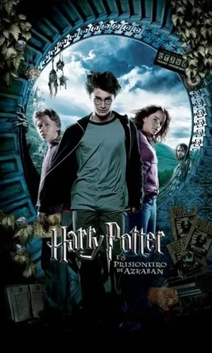 capa do filme Harry Potter e o Prisioneiro de Azkaban que está em exibição no cinema em maringá