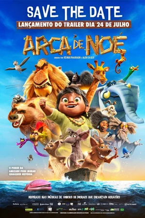 capa do filme Arca de Noé que está em exibição no cinema em maringá