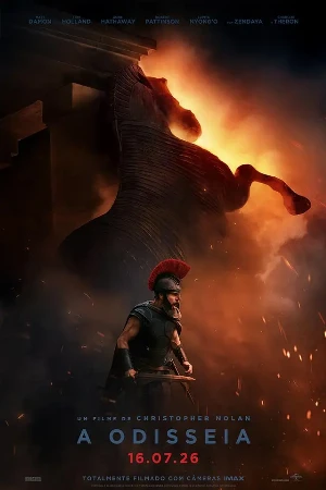 capa do filme A Odisseia que está em exibição no cinema em maringá