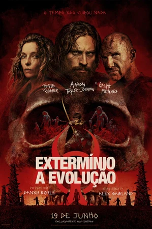 capa do filme Extermínio: A Evolução que está em exibição no cinema em maringá