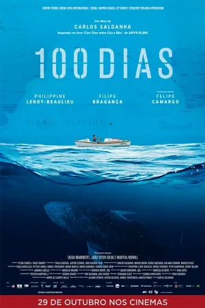 capa do filme 100 Dias que está em exibição no cinema em maringá