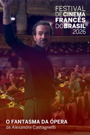 capa do filme O Fantasma Da Ópera que está em exibição no cinema em maringá