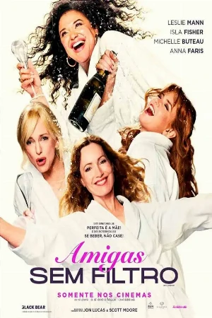 capa do filme Amigas Sem Filtro que está em exibição no cinema em maringá