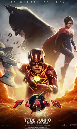 capa do filme The Flash que está em exibição no cinema em maringá