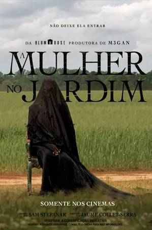 capa do filme A Mulher no Jardim que está em exibição no cinema em maringá