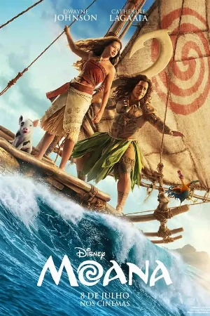capa do filme Moana que está em exibição no cinema em maringá