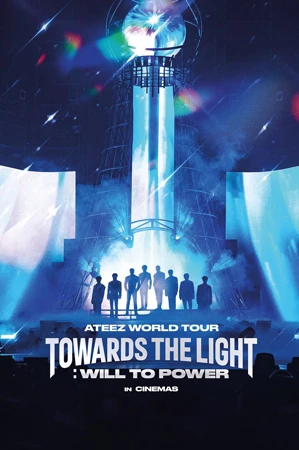 capa do filme ATEEZ world tour [Towards the light: Will to power] que está em exibição no cinema em maringá