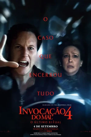 capa do filme Invocação Do Mal 4: O Último Ritual que está em exibição no cinema em maringá