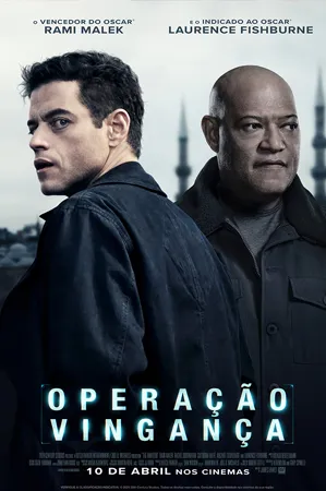 capa do filme Operação Vingança que está em exibição no cinema em maringá
