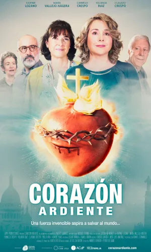 capa do filme Coração Ardente que está em exibição no cinema em maringá