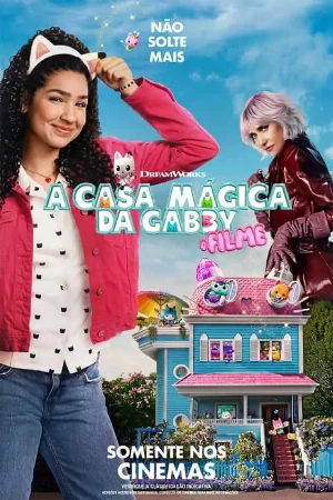 capa do filme A Casa Mágica Da Gabby – O Filme que está em exibição no cinema em maringá