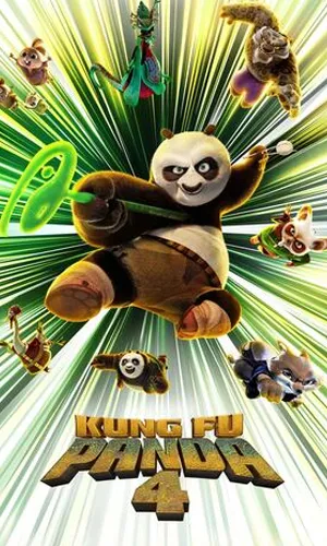 capa do filme Kung Fu Panda 4 que está em exibição no cinema em maringá