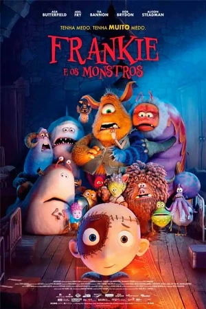 capa do filme Frankie E Os Monstros que está em exibição no cinema em maringá