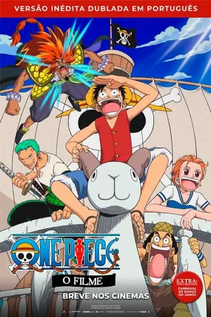 capa do filme One Piece – O Filme que está em exibição no cinema em maringá