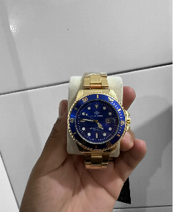 Imagem do anuncio Relógio Masculino Bollfendo Submariner Dourado pro...