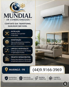 Imagem do anuncio Mundial Ar Condicionados.
