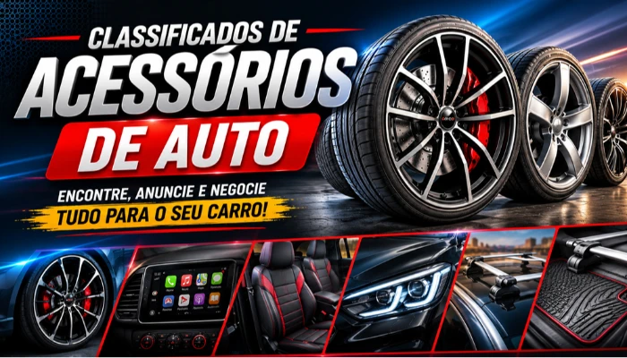 Neste segmento você pode anunciar produtos relacionados ao seu veículo.
