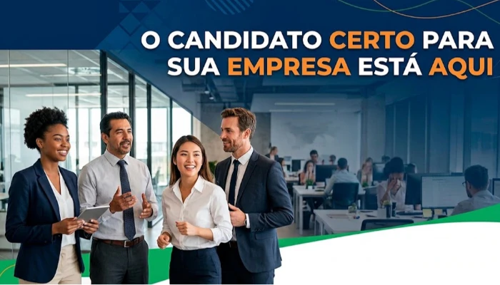 Cadastre sua vaga aqui e acelere a contratação do melhor candidato no Maringa.Com