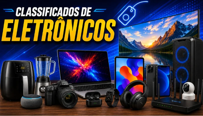 Neste segmento você encontra vários produtos como Vídeo Games, Câmeras, Celulares, Eletrônicos.