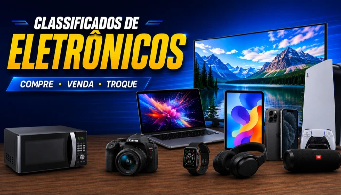 Neste segmento você encontra vários produtos como Vídeo Games, Câmeras, Celulares, Eletrônicos.
