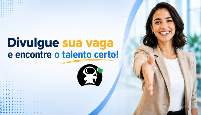 Cadastre sua vaga aqui e acelere a contratação do melhor candidato no Maringa.Com