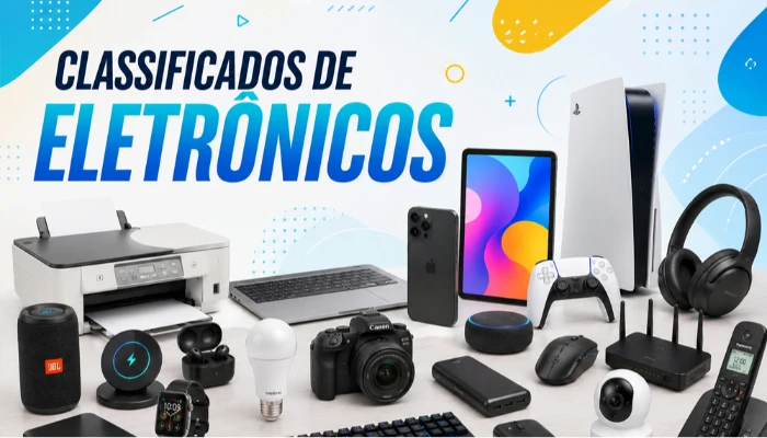 Neste segmento você encontra vários produtos como Vídeo Games, Câmeras, Celulares, Eletrônicos.