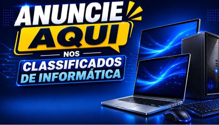 São centenas de anúncios de informática, computadores, notebooks, entre outras peças