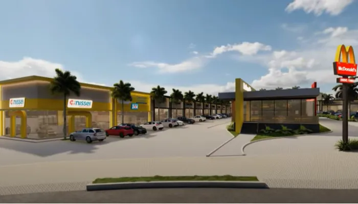 Maringá terá street mall com mais de 20 lojas e McDonald’s. Saiba mais sobre o projeto.