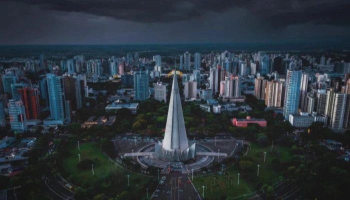 Final de semana em Maringá será nublado e com breves pancadas de chuva
